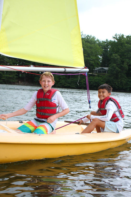 bluebird day on Lake Summit!