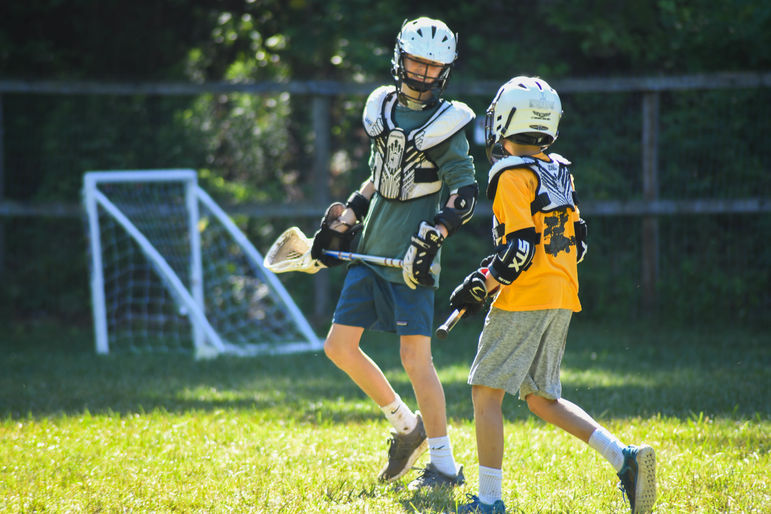 Friends on the field