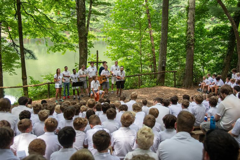 This morning’s church service was centered around