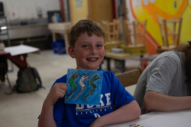 Getting creative in Arts and Crafts