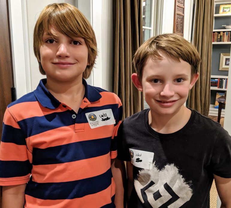 Whit and Luke are planning to return to FCC this coming summer and both will continue to grow their interest in rock climbing.