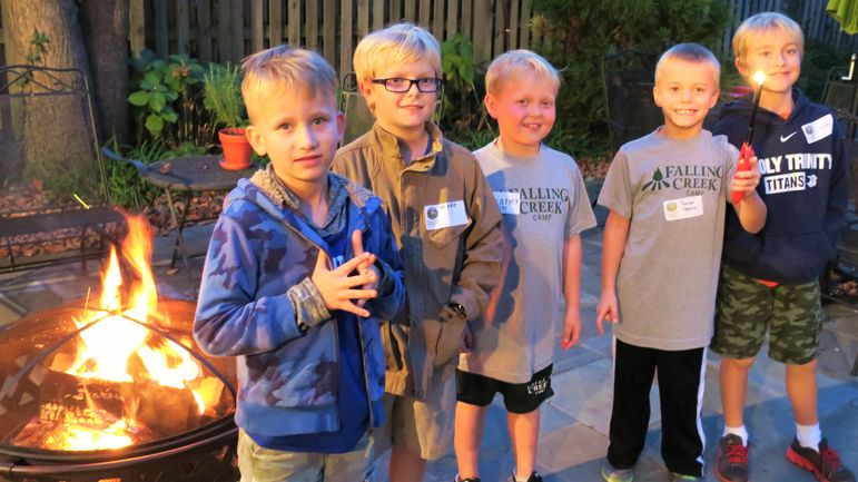 Many thanks to the Spence Family for the campy atmosphere including good community and sharing a fire on a cool evening.