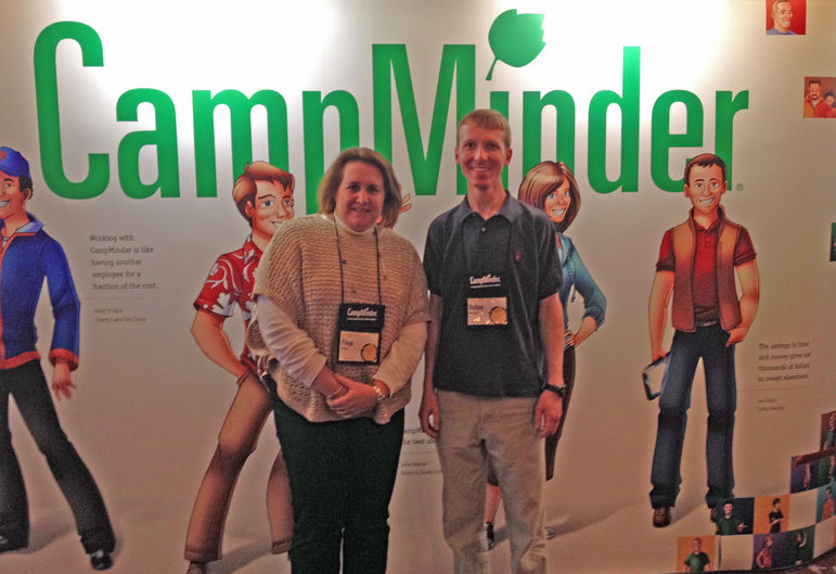 Paige And Nathan at CampMinder Camp in Boulder, CO