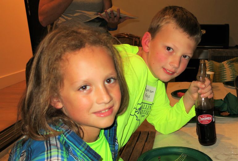 The boys really enjoy that Cheerwine…..