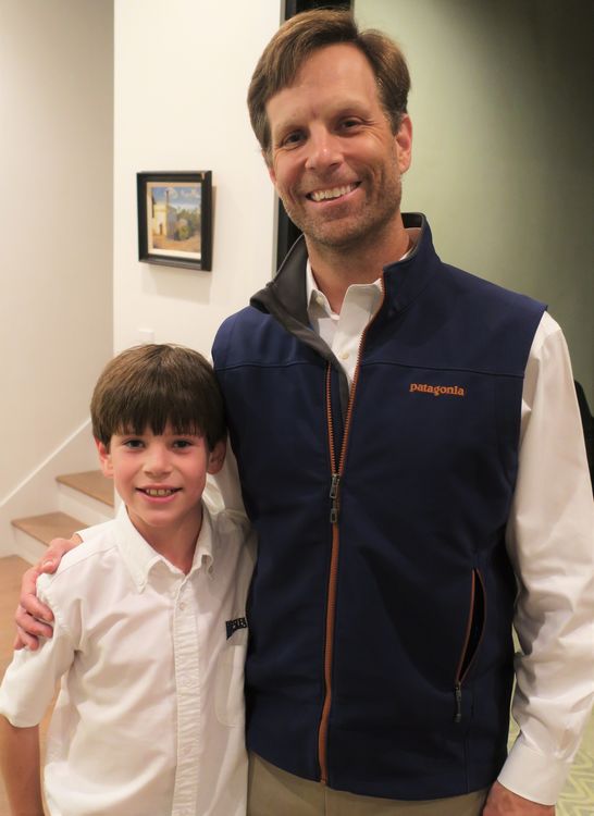Brian Minnehan, and his son Patrick, have been coming to Father/Son Weekend for about 5 summers now. Patrick’s younger brother Davis was thrilled to join them this past year.
