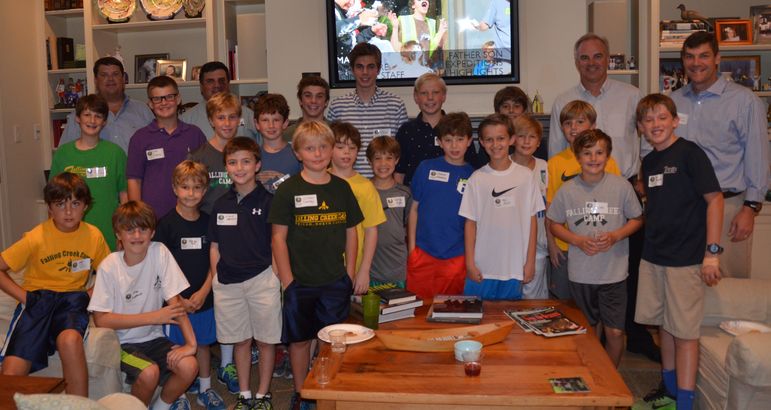 FCC returning campers, boys interested in coming, alumni, and dads who have attended Father/Son Weekend