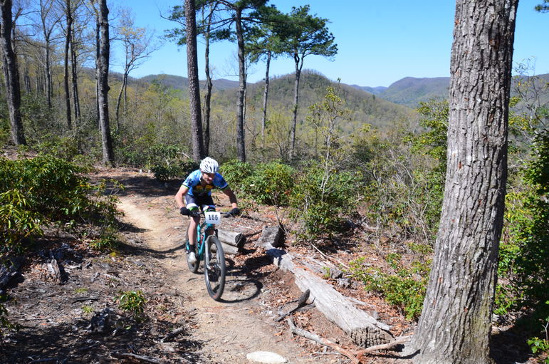 All racers could see the beautiful Green River valley from this gorgeous view