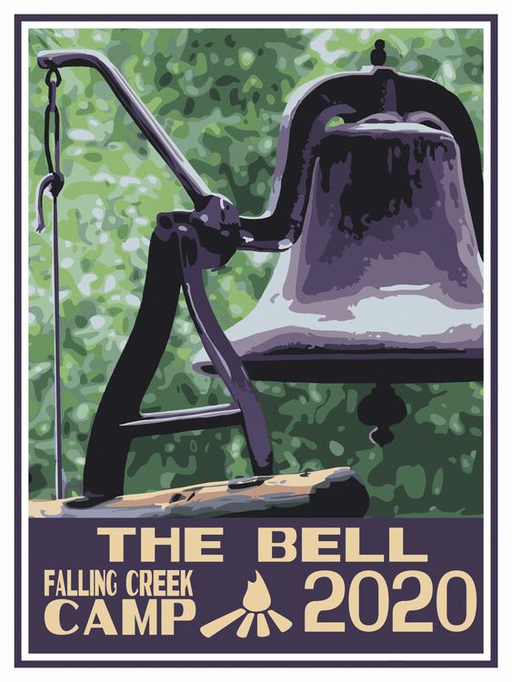 The new 2020 trunk sticker: featuring the camp bell!