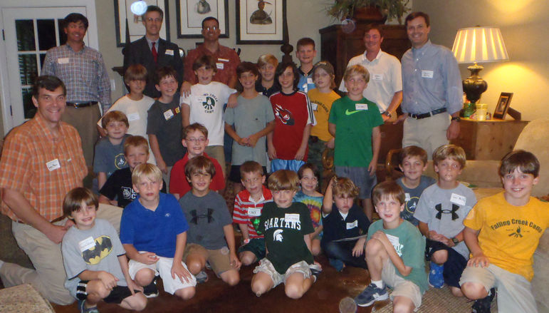 Birmingham Camp Movies and Reunion hosted by the McInnis’ 10-1-12