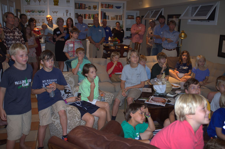 FCC Charleston Group Watching the Movie