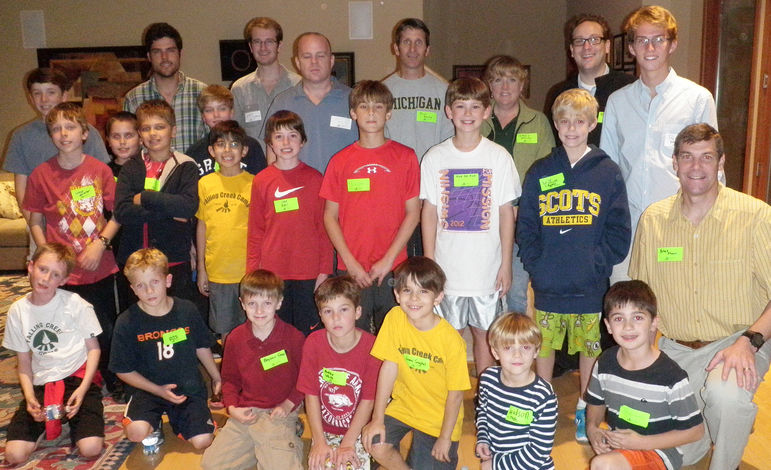 Falling Creek Camp Movies and Reunion hosted by the Singhall Family in Dallas, TX on 11-5-12