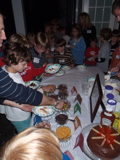 Ice Cream Toppings Bar at the Greenville Movies