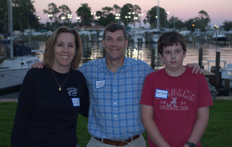 Susan Gaines, FCC staff member Emi Arnold Smith’s mother, and her brother Noah
