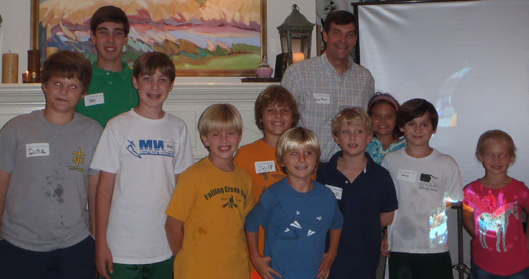 Falling Creek Camp Movies and Reunion hosted by the Cowart Family in Savannah on 10-4-12