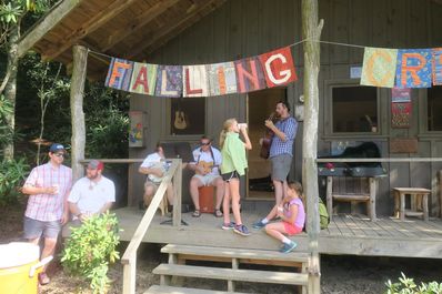 Camp Songs and GORP at the Esefel Library (Lakefront) to welcome everyone