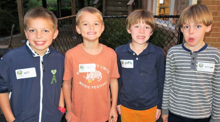 Friends at the Woodruff home for the Alexandria, VA movie show and reunion