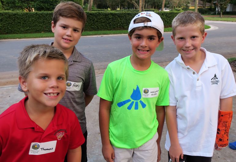 Catching up with camp friends in Winter Park!