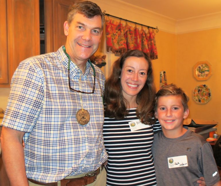 Camp nurse Brittany Nelson and her son Jack- they will both be back at June camp this summer!