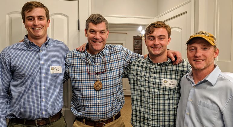 (L to R) Breaux Tubbs, Yates Pharr, Will Weaver, and Jim Uden.