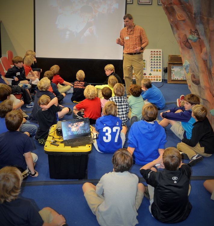 Yates appreciated the veteran campers helping him to answer questions from families who came tonight to learn more about Falling Creek.